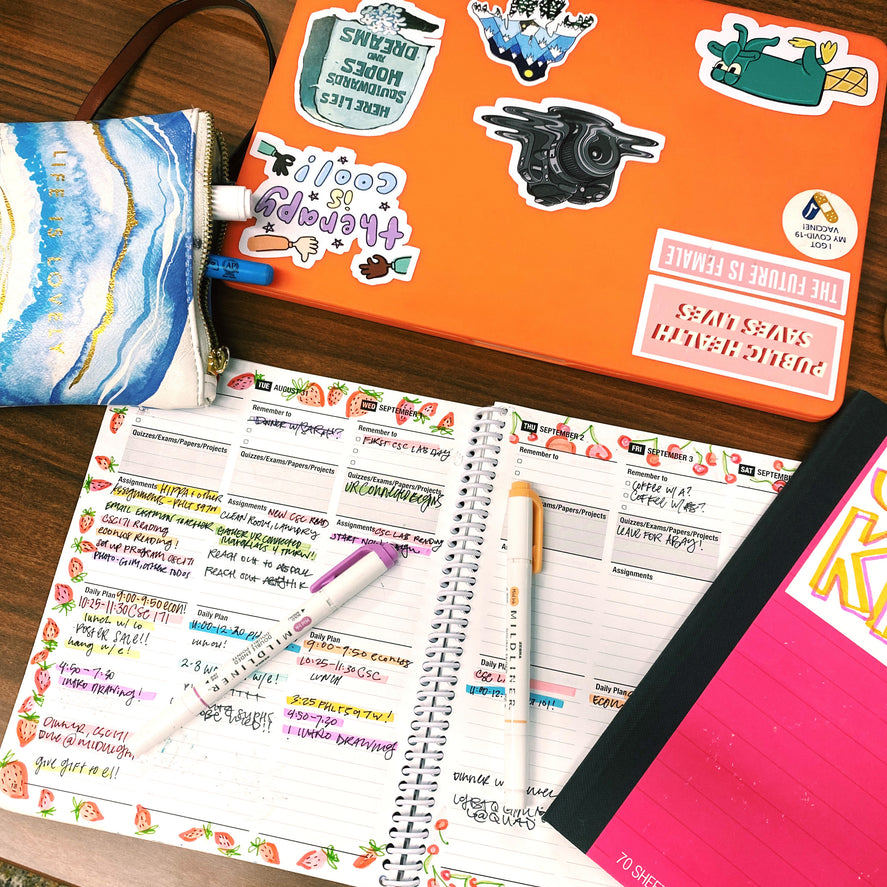 Making Your Planner Your Own With Colors, Stickers and More